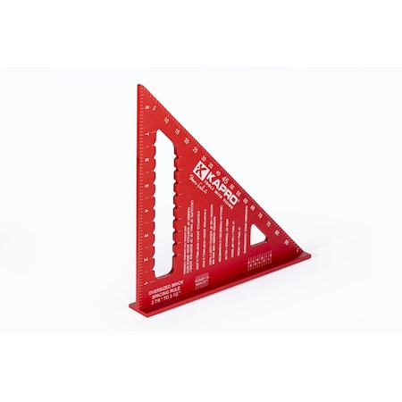 Kapro Tools Kapro 447 Anodized Mason's Square - 8.5in 447-9